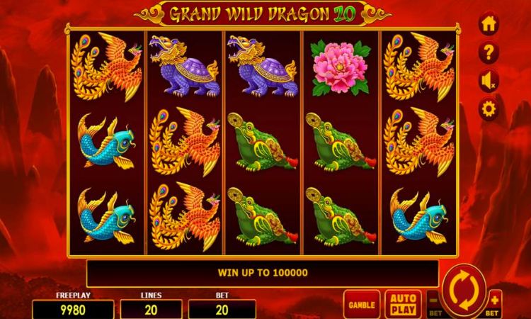 Игровой автомат Grand Wild Dragon 20